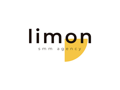 Logo for SMM agency "limon" branding design logo minimal vector