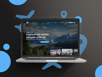 Travel Web design inspiration tours travel ui ux web