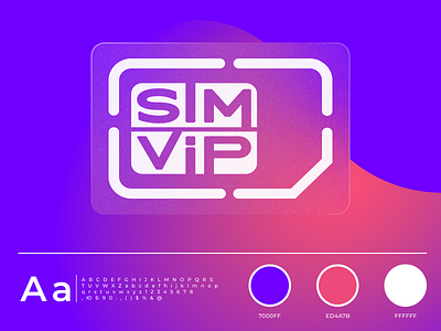 Logo for the store selling SIM cards branding design business logo business logos design logo дизайн логотипа логотип на заказ разработка логотипа создание логотипа