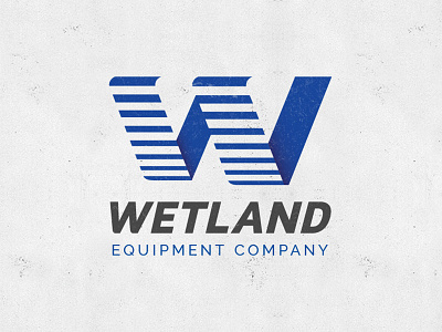 Wetland Equipment branding equipment logo machinery