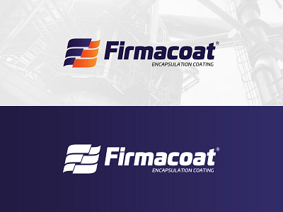 Firmacoat Branding brand identity branding full color identity in progress industrial logo logomark logos one color visual identity