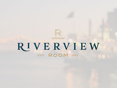Riverview Room Branding branding logo logomark nola