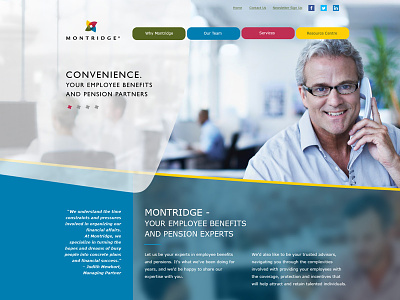 Montridge Homepage redesign banner home redesign slider