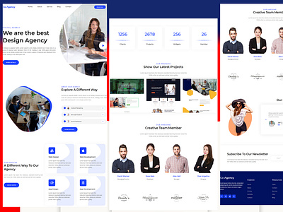 Agency WordPress ElementorWebsite With Mobile Responsive business website elementor website landing page responsive landing page web design wordpress wordpress app landing wordpress theme wordpress website