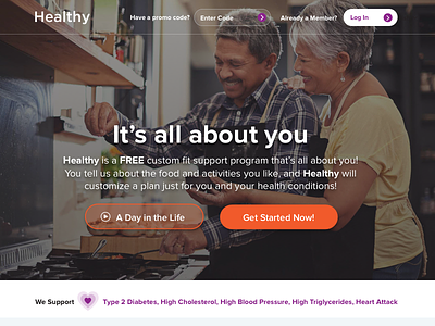 Healthy Website Homepage health healthy homepage website
