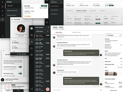 Material Resident Dashboard