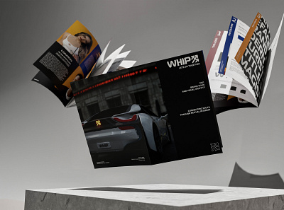 Whip - Brand Book blender blender3d brand guide brand identity brandbook branding