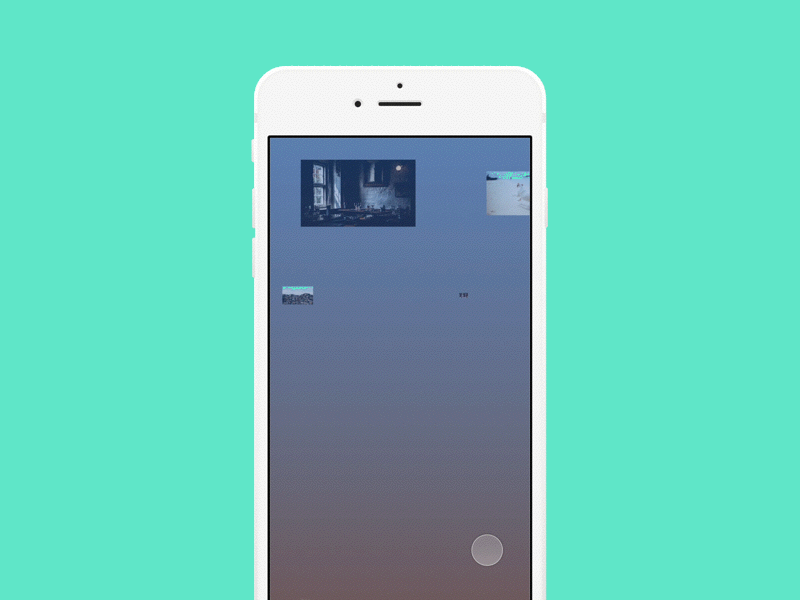 Wallpaper app signup screen
