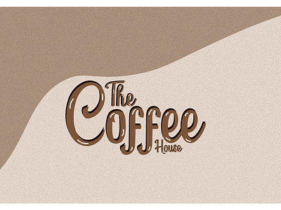 Coffee shop logo beige branding brown business coffee design graphic design house illustration logo minimal shop typography ui vector