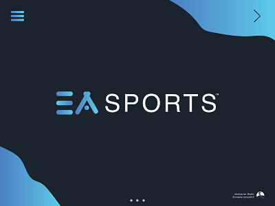 EA Sports logo 3d animation branding dribbble fiverr graphic design instagram logo logo design logo designer logo maker logo type modern logo motion graphics social media twitter