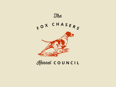 Fox Chasers Kennel Council Stationary Logo