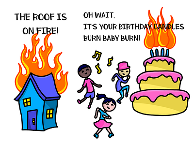 birthday card birthday birthday card cartoons freehand illustration