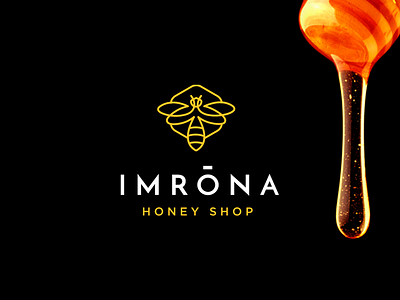 Imrona branding design logo