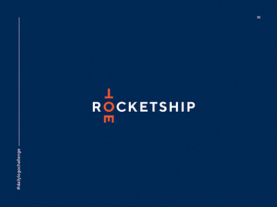 Daily Logo Challenge: Day 01 dailylogo dailylogochallenge design icon illustration logo logos idea rocket ship