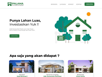 UI Website PALM