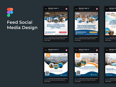 Social Media Design - Bali Aero Travel