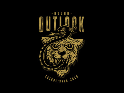 Rough Outlook apparel band bandmerch brand clothing design merch merchdesign