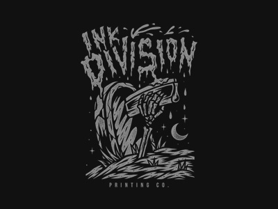 Ink Division apparel band bandmerch brand clothing custom printing design merch merchdesign printing co