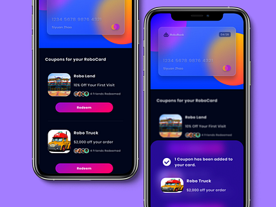 #DailyUI #RedeemCoupon app banking coupon dailyui design ui ux