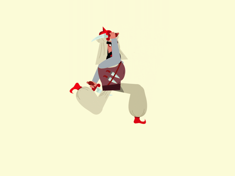 Ali Baba and the Forty Thieves1 animation character design gif illustration motion