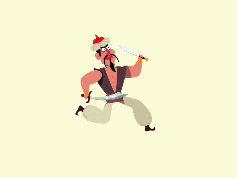 Ali Baba and the Forty Thieves5 animation character design gif illustration motion