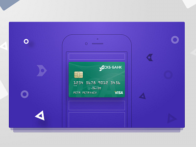 Banner for mobile bank bank banner cover mobile payment ui