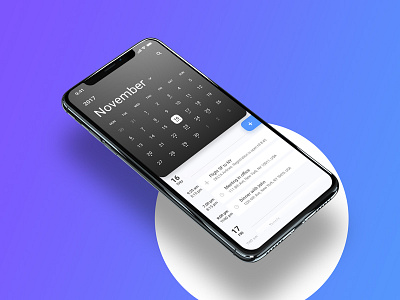 Calendar App Concept