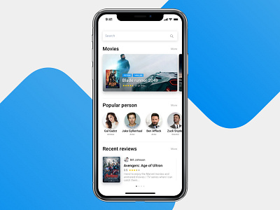 Movie App Design