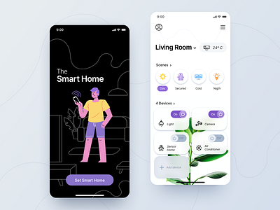 Smart Home App - Concept