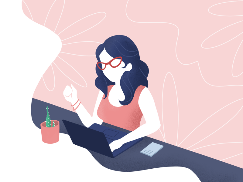 Illustration for card procreate ui web digitalart ipadproart digitaldrawing illustration drawingart