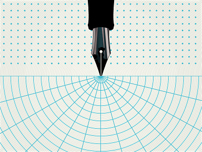 What to Design? fountain pen illustrator ink logo pen vector