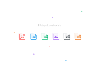 Filetype icons - Sketch Freebie