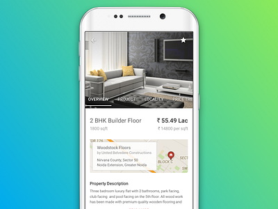 Magicbricks App Property Details android app details details page home house magicbricks property real estate ui ux