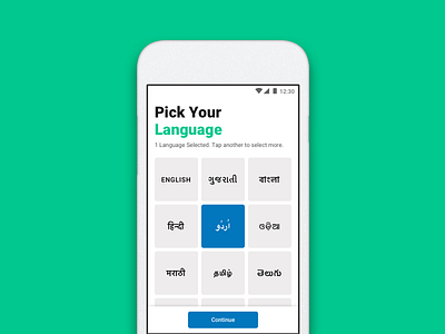 Multi-Language Selection on Mobile android clean ios language mobile multi select multilingual selection ui ux