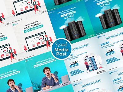 Hosting Social Media Post Design