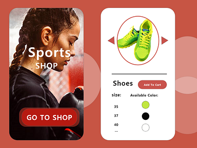 e-commerce shop app