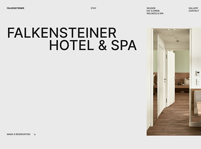 Hotel & Spa redesign branding design hotel redesign spa ui uxui web design webdesign