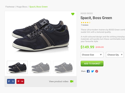 Product Page anatomy ecommerce product