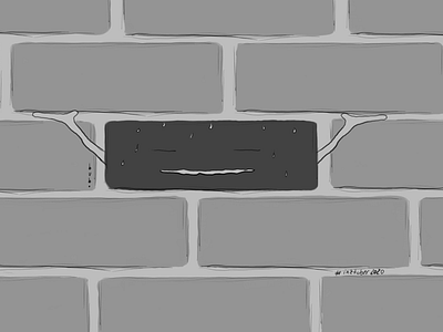 .brick brick illustration inktober inktober2020 inktober52