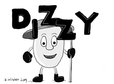 .dizzy dizzy illustration inktober inktober2019