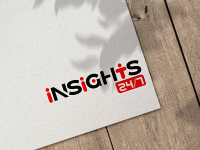 Insights Logo branding businesscard design graphicdesign illustration illustrator logo photoshop typography