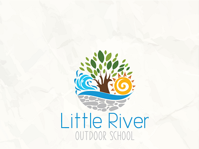 Outdoor school cleancut design education elementry school illustration logo nature nature element outdoor school vector
