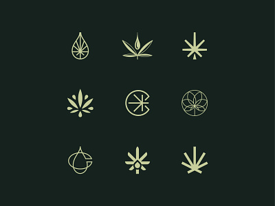 Canna Pharmacy Logo Icons