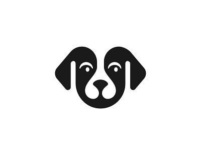 Puppy / Dog animal dog icon logo mark negativespace pet puppy symbol