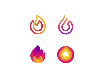 Fire burn fire fireworks flame icon light logo mark symbol