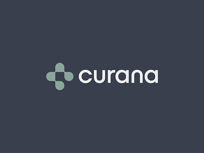Curana care clinic connect cross curana cure doctor health icon logo mark medical patient symbol