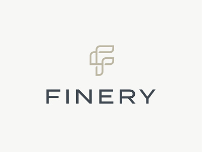 Finery cabinet detail f finery hardware icon letter logo mark symbol