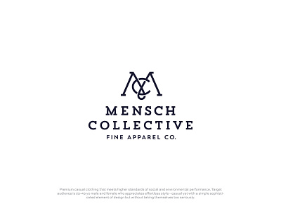 Mensch Collective apparel brand clothing company fashion men