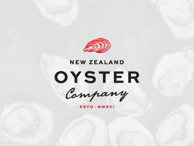New Zealand Oyster Co. company icon illustration logo new oyster zealand
