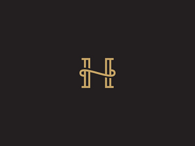 H Monogram h icon letter logo monogram